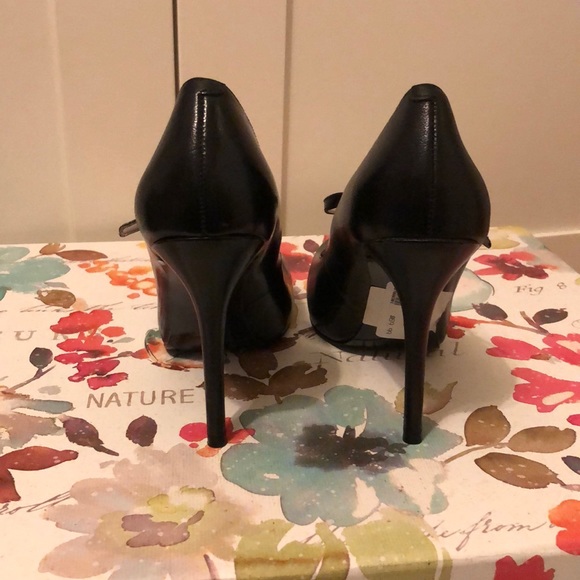 COPY - Black leather Nine West Mary-Janes - Picture 3 of 6